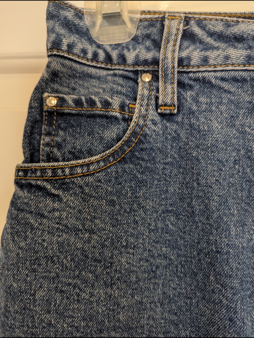 Vintage Guess Womens Straight Leg High Waist Mom Jeans Stonewash Blue 90s 26 - Picture 3 of 15